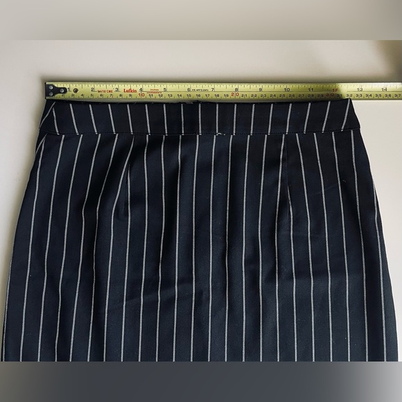 GARAGE Women’s Pinstripe MINI Skirt - Picture 3 of 5